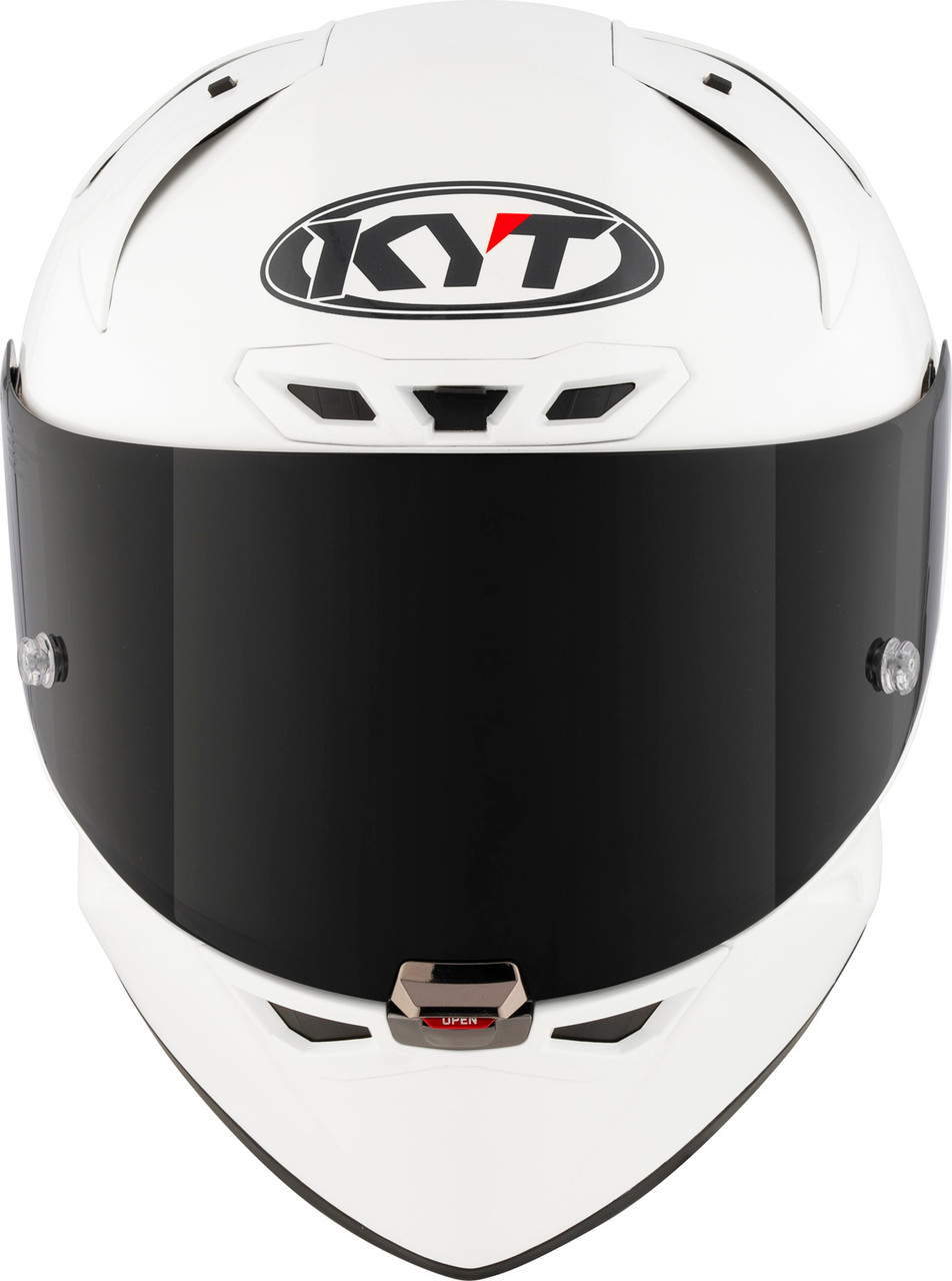 KYT KX-1 Race GP White Helmet - Speed Addicts